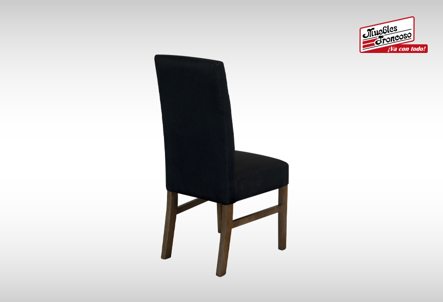 ANTECOMEDOR ALEGRA CON 4 SILLAS ROYALE NEGRO