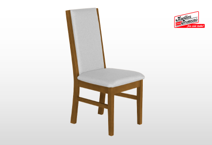 ANTECOMEDOR SILVER NOGAL CON 4 SILLAS ARGELIA MICHELLE MOUSE PTA/NOGAL