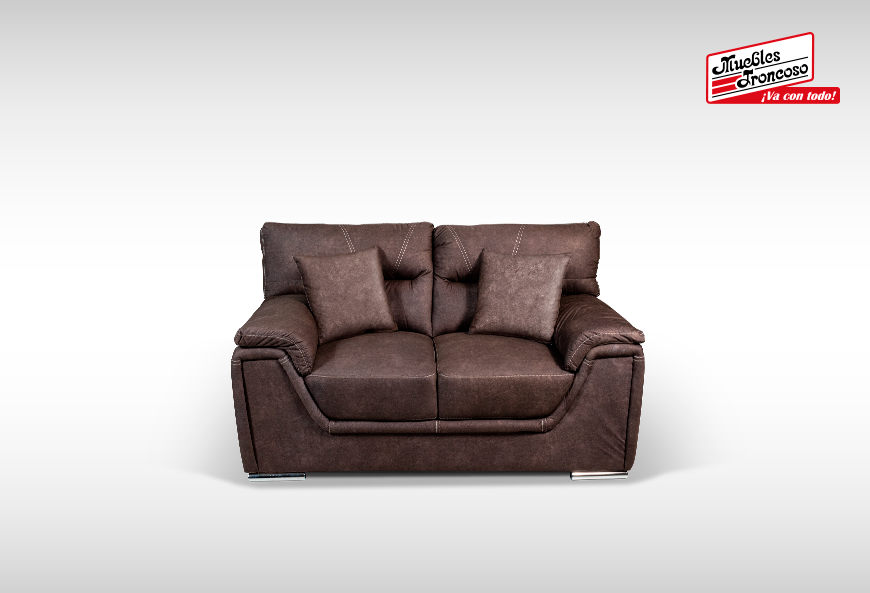 SOFÁ Y LOVE SEAT MURANO LETTEO CHOCOLATE