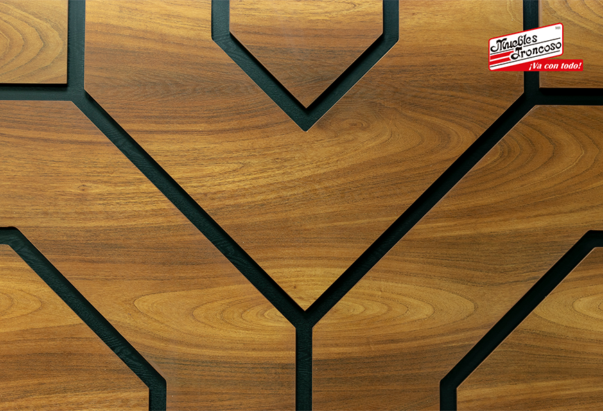 CABECERA, 2 BURÓS Y CÓMODA CON LUNA SAMBA