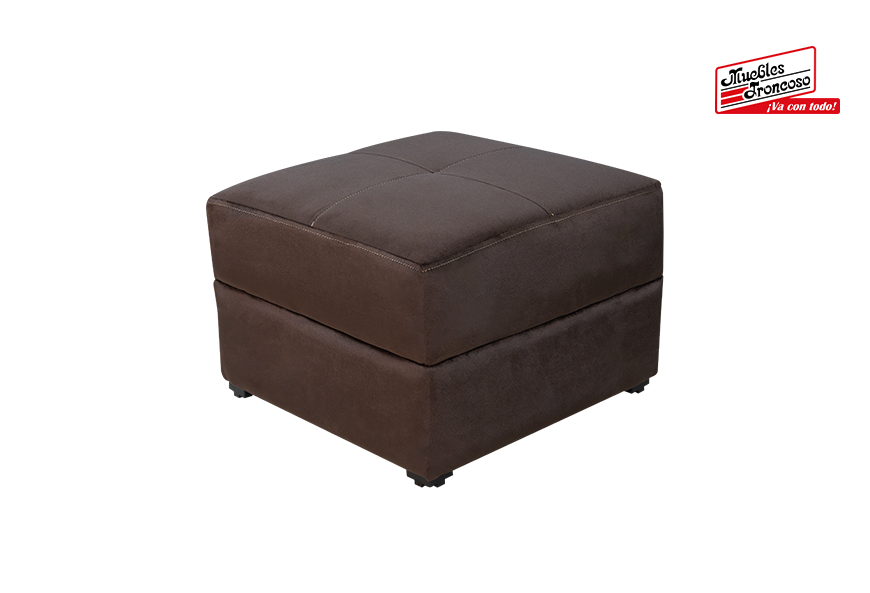 SALA LONDON ALANIA COCOA  SOFÁ Y LOVE SEAT CON TABURETE