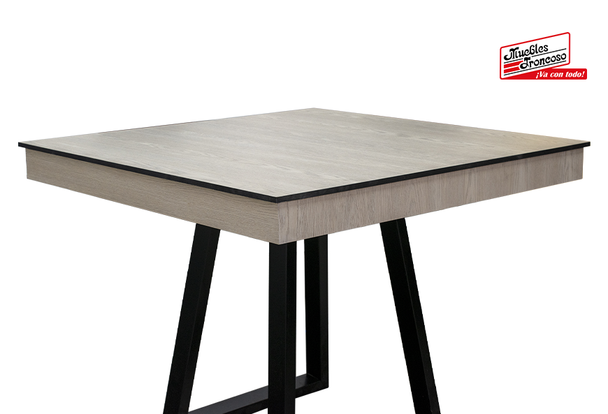 ANTECOMEDOR PHIA JR C/4 SILLAS DC-954 NEGRA