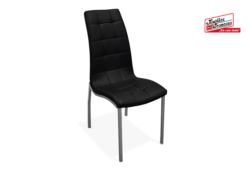 ANTECOMEDOR PHIA JR C/4 SILLAS DC-954 NEGRA