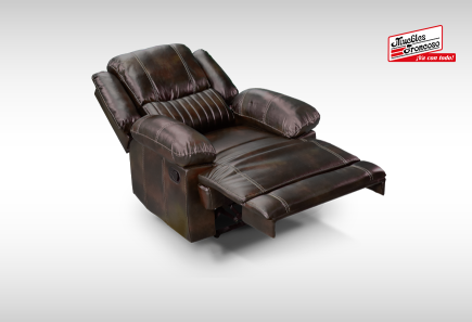 SILLÓN RECLINABLE BASA BROWN