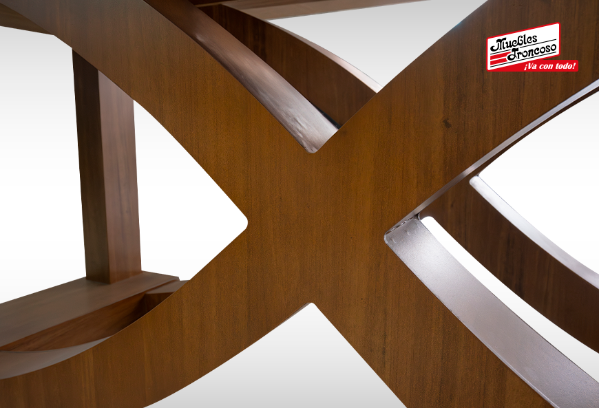 ANTECOMEDOR SIDNEY CON 6 SILLAS POLET