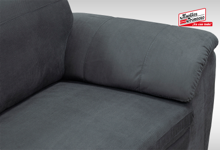 SALA RUZZ LINDA OXFORD LOVE SEAT Y SOFÁ