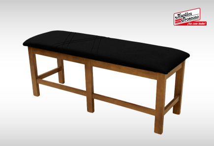 ANTECOMEDOR PARISH RECTANGULAR CON 4 SILLAS Y BANCA RUSSEL CHARCOAL