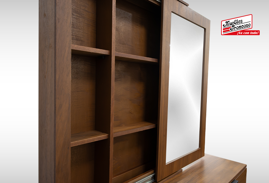 CABECERA, DOS BURÓS Y CÓMODA CON LUNA KALEY