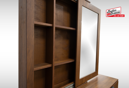 CABECERA, DOS BURÓS Y CÓMODA CON LUNA KALEY