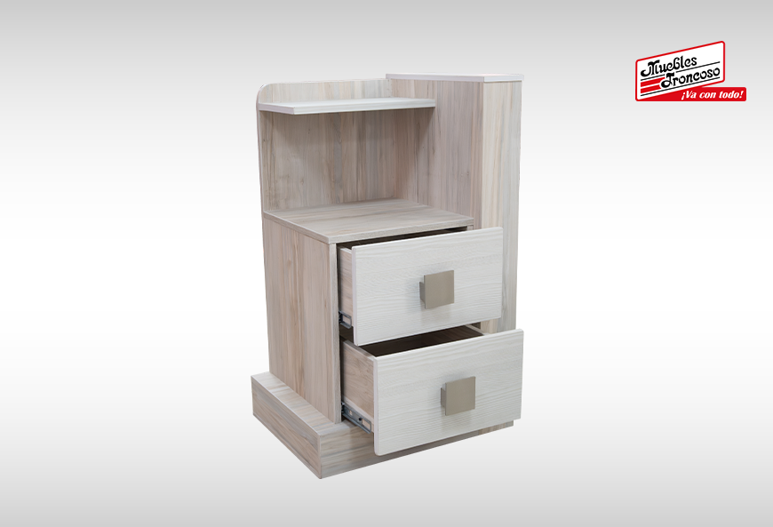 CABECERA, DOS BURÓS Y CÓMODA CON LUNA KENIA AMBROSÍA