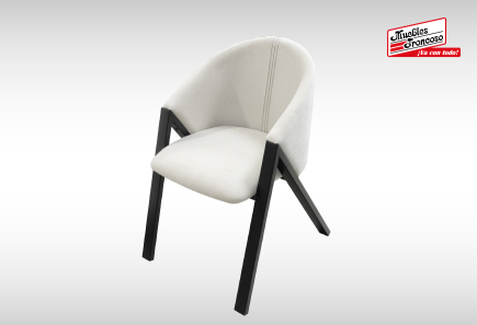 SILLA MALLORY PTA/NEGRA