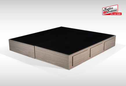 BASE MÓNACO GRIS KING SIZE