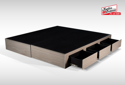 BASE MÓNACO GRIS KING SIZE