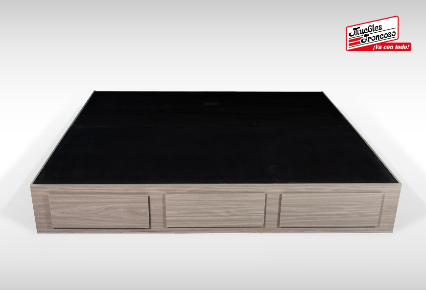 BASE MÓNACO GRIS KING SIZE