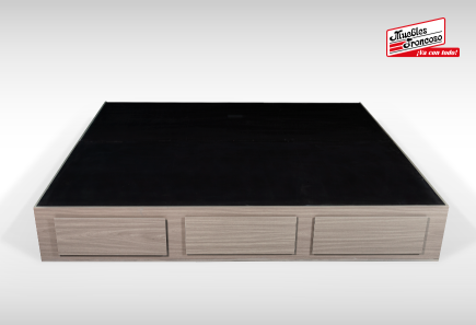 BASE MÓNACO GRIS KING SIZE