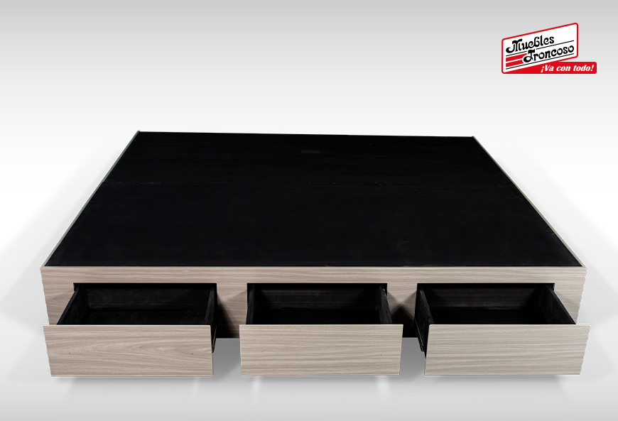 BASE MÓNACO GRIS KING SIZE