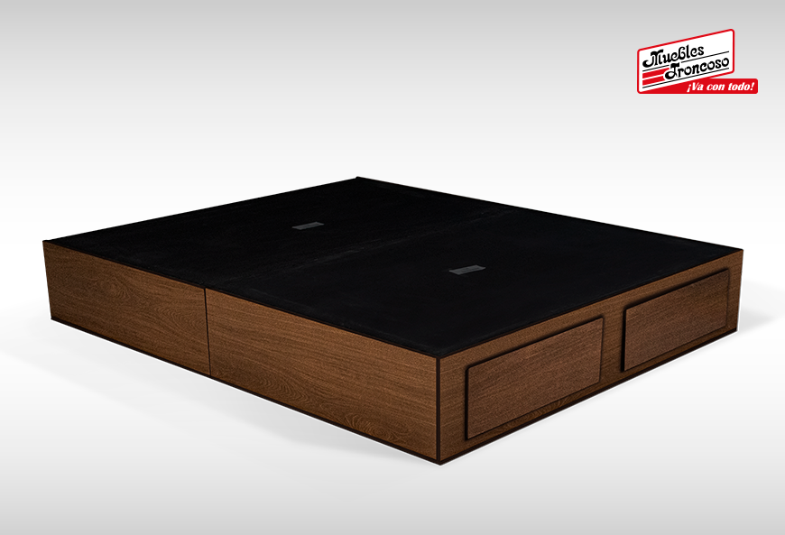 BASE MÓNACO TABACO QUEEN SIZE