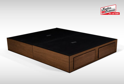 BASE MÓNACO TABACO QUEEN SIZE