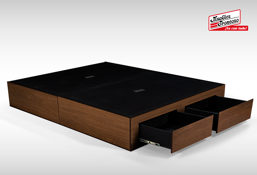 BASE MÓNACO TABACO QUEEN SIZE