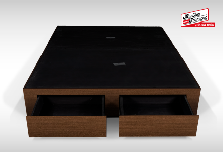 BASE MÓNACO TABACO QUEEN SIZE