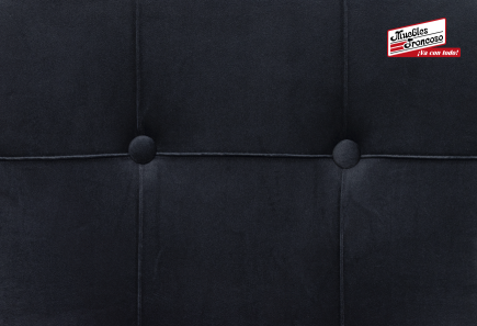 ANTECOMEDOR OLAF CON 6 SILLAS ESPARTA VENUS BLACK