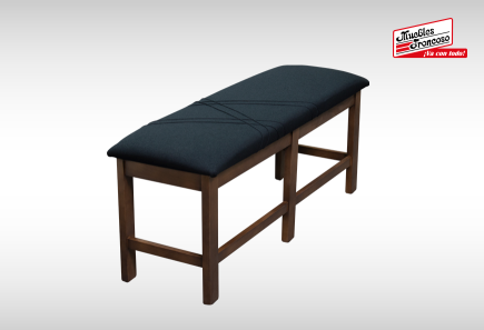 ANTECOMEDOR LAWRENCE RECTANGULAR CON 4 SILLAS Y BANCA RUSSEL CHARCOAL