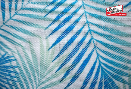 SOFÁ Y LOVE SEAT BABY OCEAN BLUE