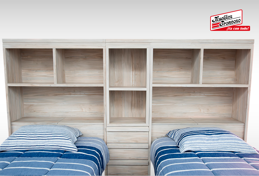 DOS CABECERAS Y UN BURÓ ALTO INDIANA AMBROSÍA VS/2