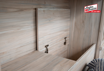 DOS CABECERAS Y UN BURÓ ALTO INDIANA AMBROSÍA VS/2