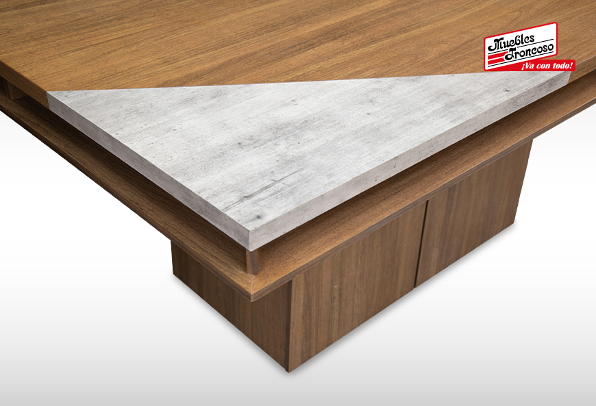 ANTECOMEDOR ARGELIA CON 6 SILLAS ARGELIA MICHELLE MOUSE PTA/NOGAL