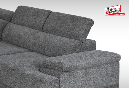 SALA ANGORA MODULAR CHENILLE CAFÉ