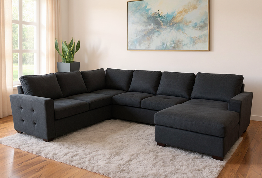 SALA ROXWELL GRIS MODULAR