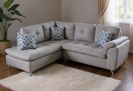 SALA EVELYN GRIS MODULAR