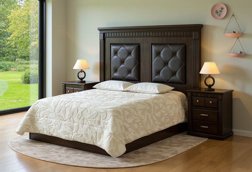 CABECERA Y DOS BURÓS LEILA NOGAL