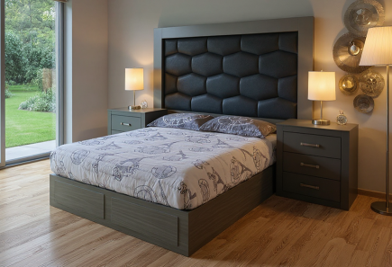 CABECERA Y DOS BURÓS FRANCIA PLATINO CABECERA Y DOS BURÓS FRANCIA PLATINO