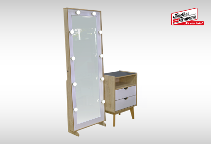 La Recámara Dorothy destaca por su cabecera con diseño geométrico en t