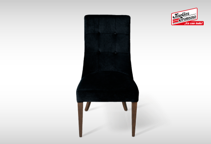 ANTECOMEDOR POLET CON 6 SILLAS ESPARTA VENUS BLACK