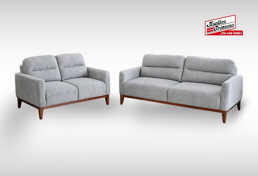 SALA BORA EVEREST SOFÁ Y LOVE SEAT