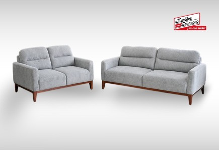 SALA BORA EVEREST SOFÁ Y LOVE SEAT