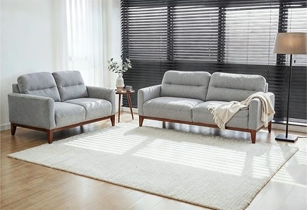 SALA BORA EVEREST SOFÁ Y LOVE SEAT