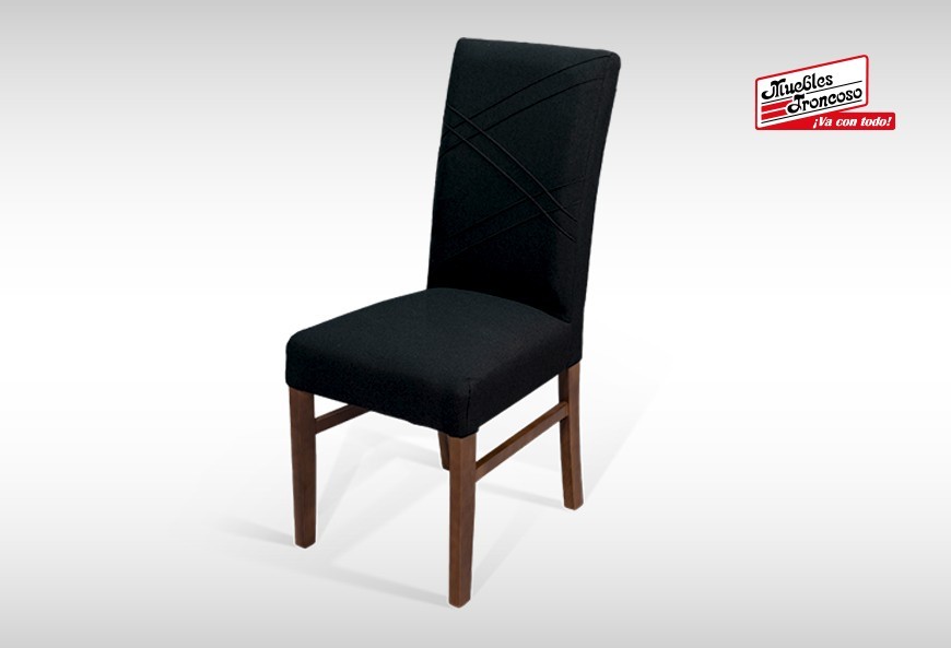 ANTECOMEDOR ALEGRA CON 4 SILLAS RUSSEL CHARCOAL