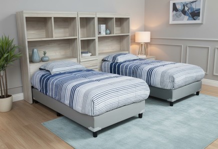 DOS CABECERAS Y UN BURÓ ALTO INDIANA AMBROSÍA VS/2