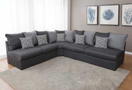 SALA NEPTUNO MODULAR GRIS OXFORD