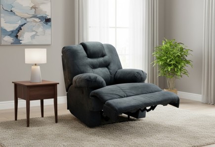 SILLÓN HARRY GREY RECLINABLE CON CONTROL Y MASAJE