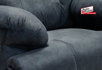 SILLÓN HARRY GREY RECLINABLE CON CONTROL Y MASAJE