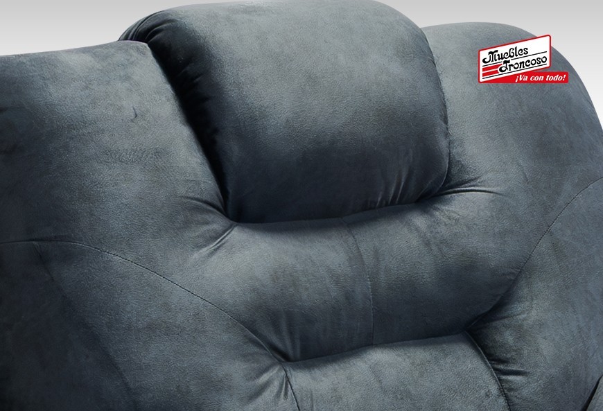 SILLÓN HARRY GREY RECLINABLE CON CONTROL Y MASAJE