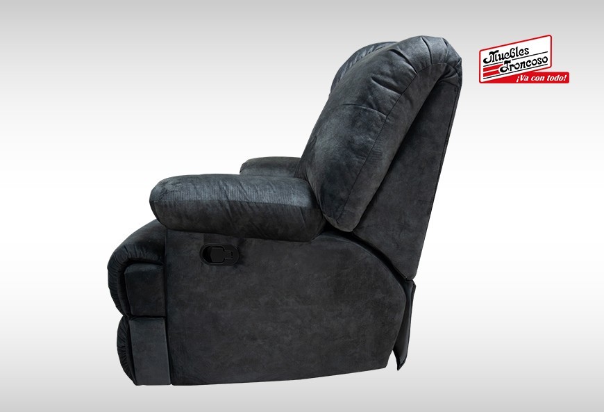 SILLÓN HARRY GREY RECLINABLE CON CONTROL Y MASAJE