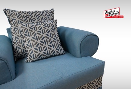 SOFÁ Y LOVE SEAT FANTASY BLUE