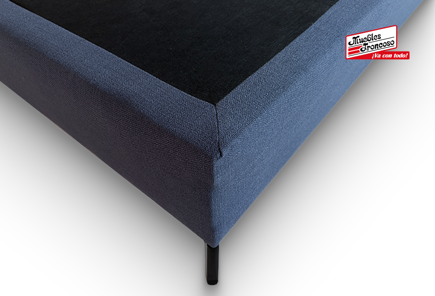 CABECERA CON BASE MARSELLA AZUL