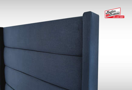 CABECERA CON BASE MARSELLA AZUL